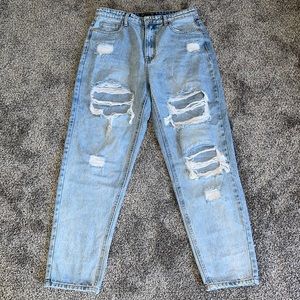 Pretty Little Thing Denim Mom jeans